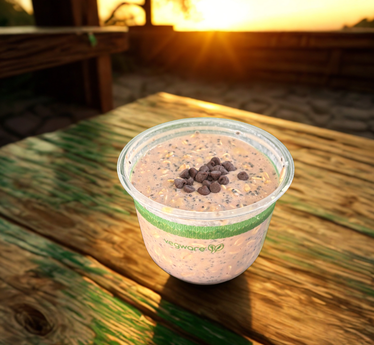 Abuelita's Chocolate Overnight Oats